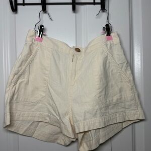 Roxy Cream High Waist Women's Shorts
